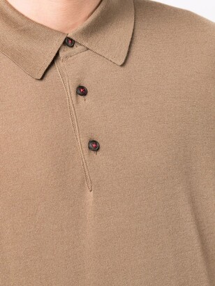 Kiton Knitted Polo Shirt - ShopStyle